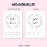 Water Tracker PRINTABLE Journal Page A5 Inserts