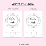 Calorie Tracker PRINTABLE A5 Journal Page Inserts