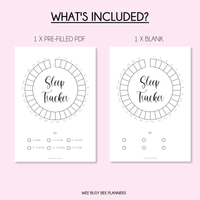 Sleep Tracker PRINTABLE A5 Journal Page Inserts
