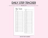 PRINTABLE Steps Tracker, 10,000 Steps, Monthly Steps Challenge Digital, Instant Download