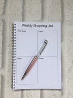 Weight Loss Journal, Slimming World Compatible, Food Diary Journal, 12 Week Food Planner - Bitch, Just Stick to the Fucking Plan