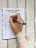 Weight Loss Journal, Slimming World Compatible, Food Diary Journal, 12 Week Food Planner - Bitch, Just Stick to the Fucking Plan