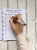 Weight Loss Journal, Slimming World Compatible, Food Diary Journal, 12 Week Food Planner - Bitch, Just Stick to the Fucking Plan