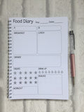 Weight Loss Journal, Slimming World Compatible, Food Diary Journal, 12 Week Food Planner - Bitch, Just Stick to the Fucking Plan