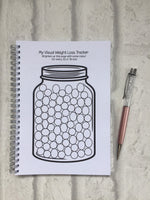 Weight Loss Journal, Slimming World Compatible, Food Diary Journal, 12 Week Food Planner - Bitch, Just Stick to the Fucking Plan